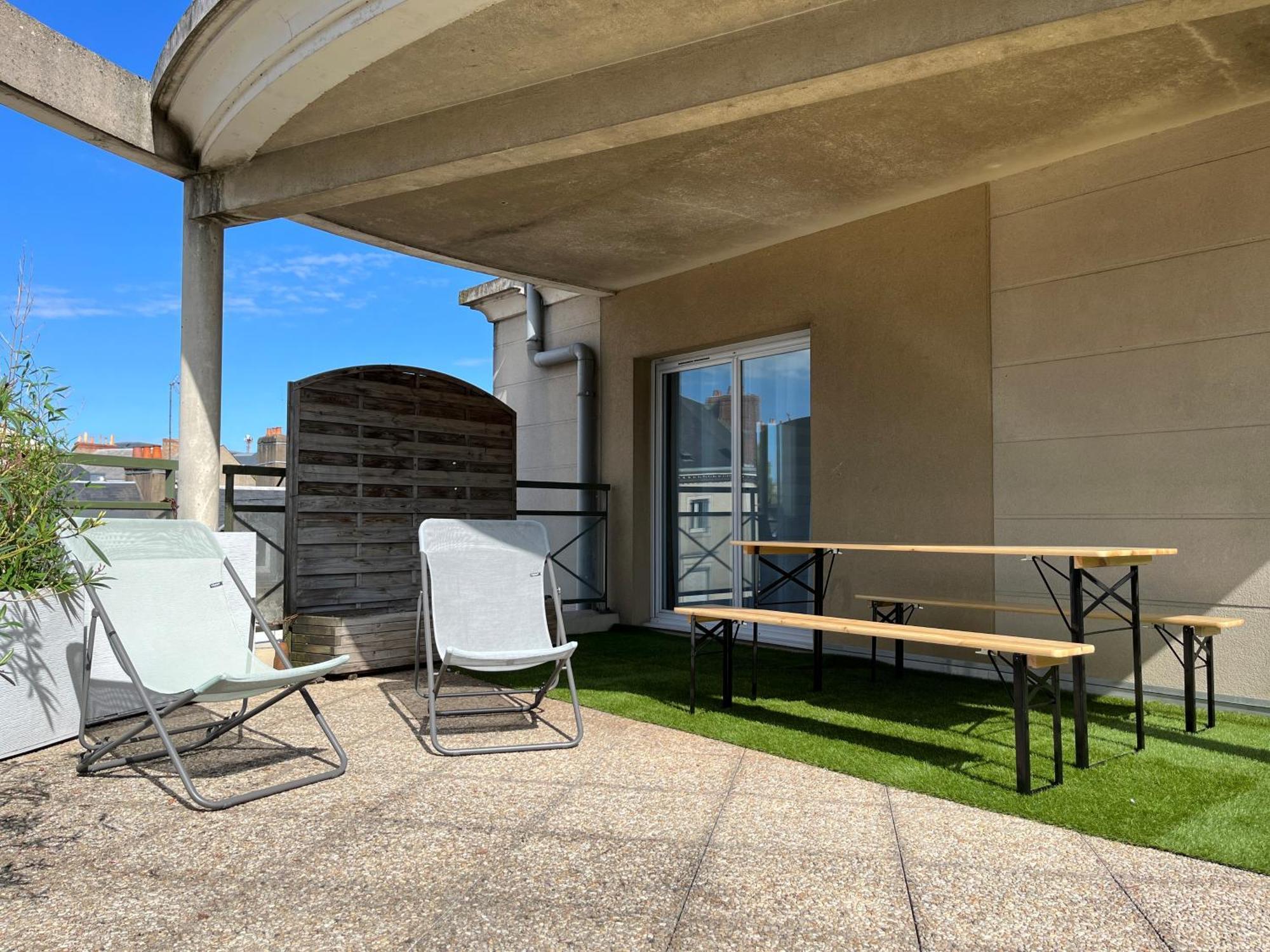 Le Roof Top - Centre Ville - Double Garage - 6 Pers Le Mans Exterior foto